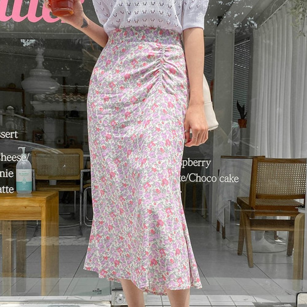 ♥ FLORAL SKIRT - XS/S